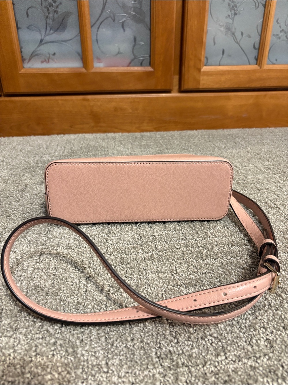 Kate Spade Pebble Leather Crossbody Peggy Patterson drive Rosycheeks (950) - Picture 6 of 6
